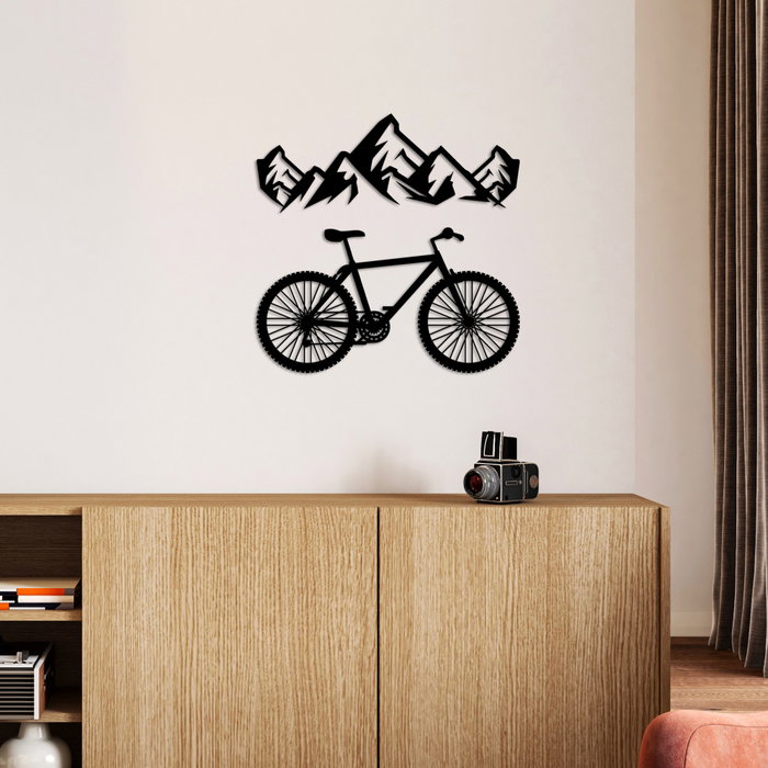 Wallity Mountain And Bicycle - M Wallity Mountain And Bicycle - M